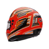 Casque Bell Karting KC7-CMR Anthracite / Orange Champion